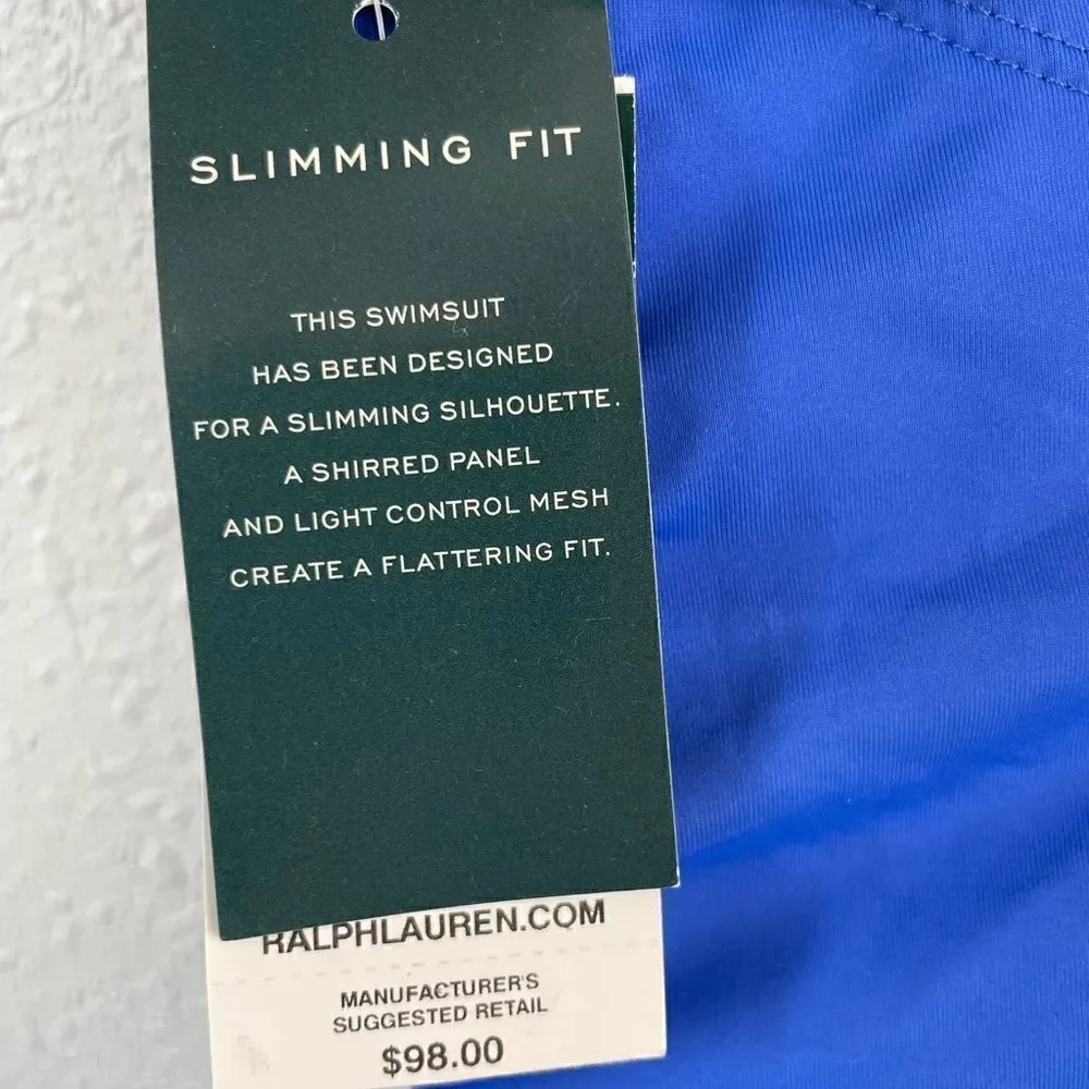 NWT Lauren Ralph Lauren Tankini Top Sizes 6, 8, 10, 14, or 16